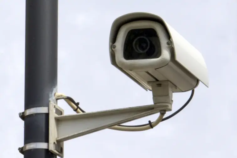 Câmara de videovigilância
